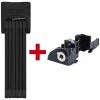 Abus Bordo 6015/90 Faltschloss + Bosch Akkuschloss