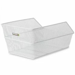 Basil Cento Gepäckträgerkorb Weiß